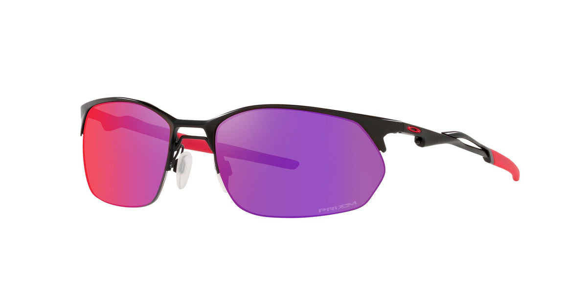 OO 4145 Oakley Wire Tap 2.0 Satin Black / Prizm Road 60 60