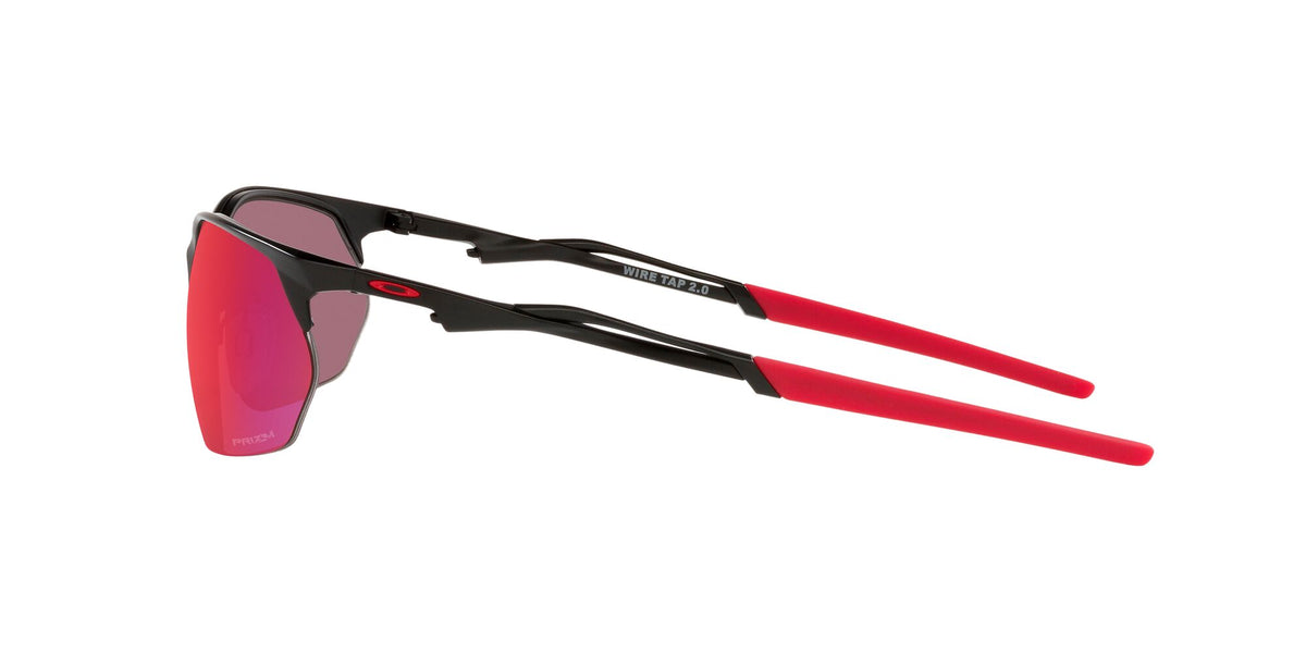 OO 4145 Oakley Wire Tap 2.0 Satin Black / Prizm Road 60 60