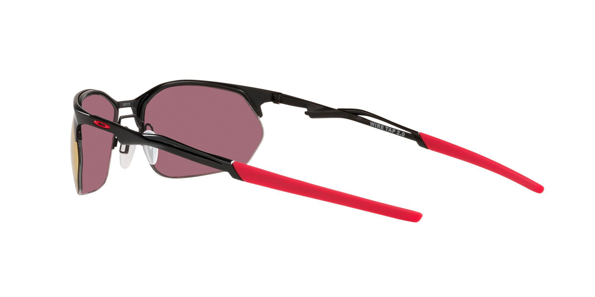 OO 4145 Oakley Wire Tap 2.0 Satin Black / Prizm Road 60 60