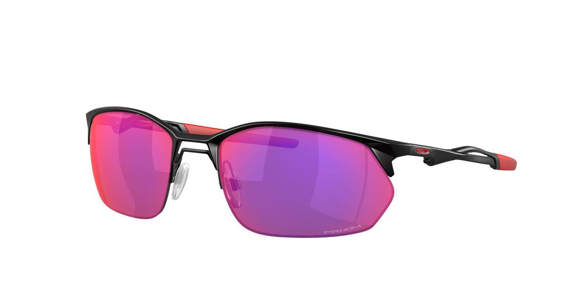 OO 4145 Oakley Wire Tap 2.0 Satin Black / Prizm Road 60 60
