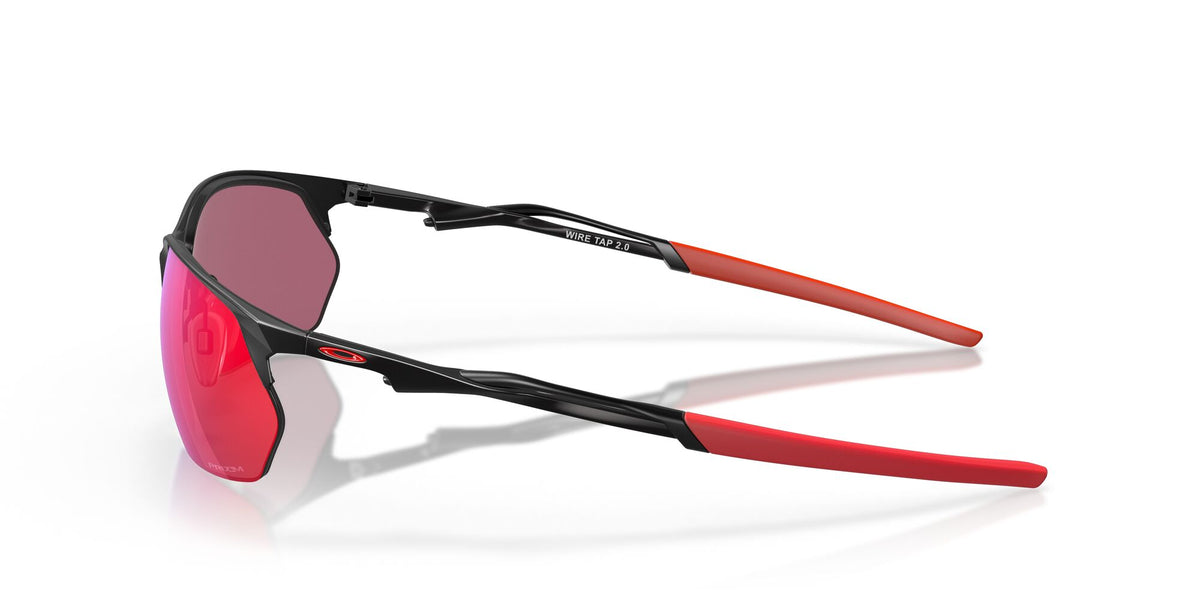 OO 4145 Oakley Wire Tap 2.0 Satin Black / Prizm Road 60 60