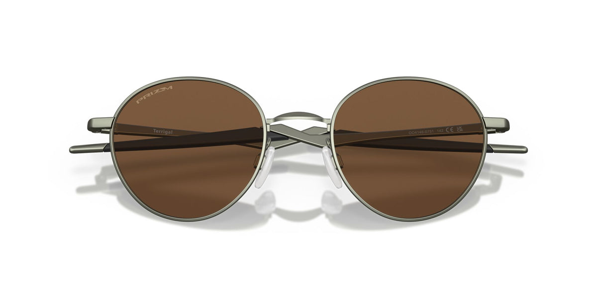 Oakley Terrigal 0OO4146 414607 51 Satin Olive / Prizm Bronze 51 / Polycarbonate / C_5 / Metal