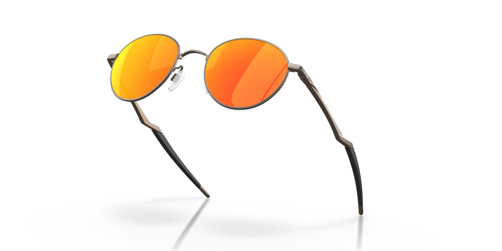 OO 4146 Oakley Terrigal Satin Pewter / Prizm Ruby Polarised 51 51 / Plastic / Metal