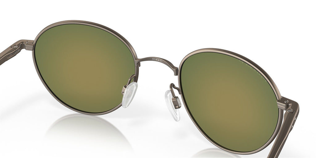OO 4146 Oakley Terrigal Satin Pewter / Prizm Ruby Polarised 51 51 / Plastic / Metal
