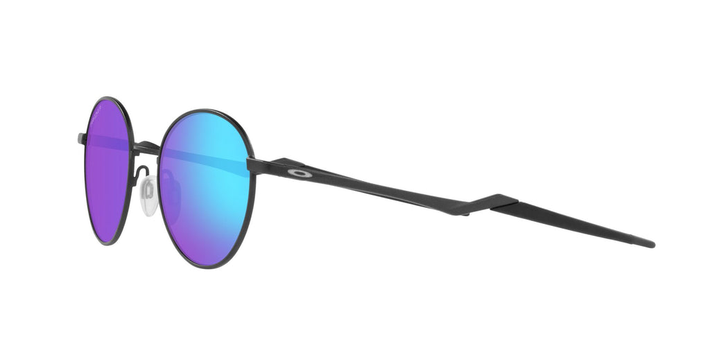 Oakley Terrigal 0OO4146 414605 51 Satin Light Steel / Prizm Sapphire Polarized 51 / Plastic / Metal