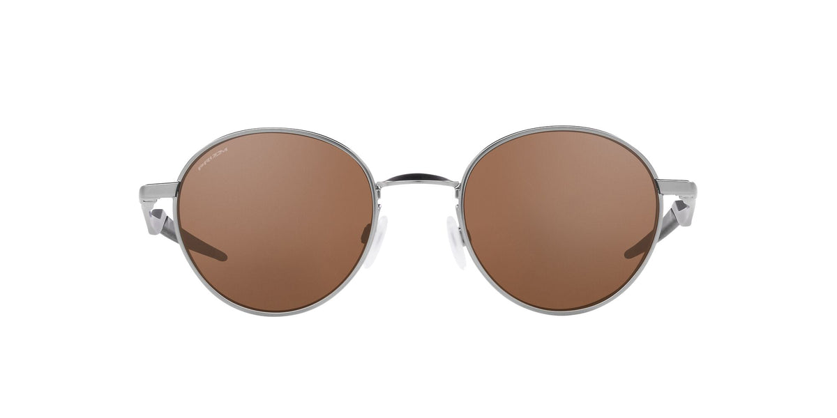 Oakley Terrigal 0OO4146 414606 51 Satin Chrome / Prizm Tungsten 51 / Polycarbonate / C_5 / Metal