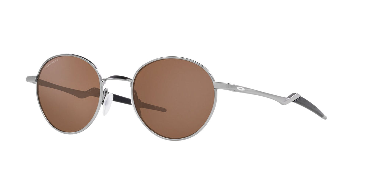 Oakley Terrigal 0OO4146 414606 51 Satin Chrome / Prizm Tungsten 51 / Polycarbonate / C_5 / Metal