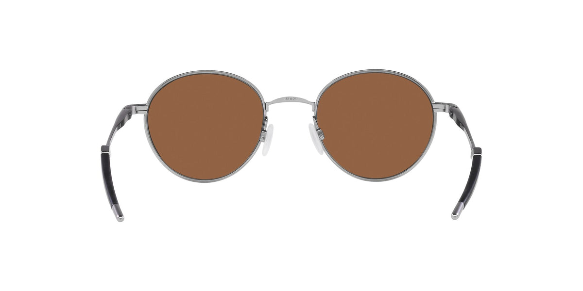 Oakley Terrigal 0OO4146 414606 51 Satin Chrome / Prizm Tungsten 51 / Polycarbonate / C_5 / Metal