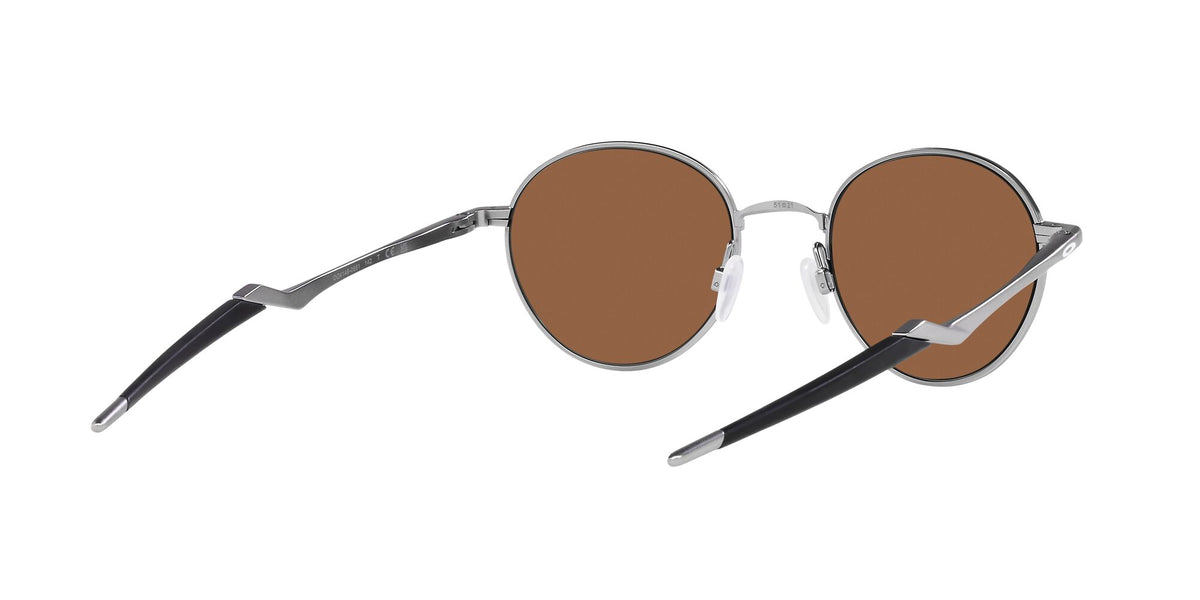 Oakley Terrigal 0OO4146 414606 51 Satin Chrome / Prizm Tungsten 51 / Polycarbonate / C_5 / Metal
