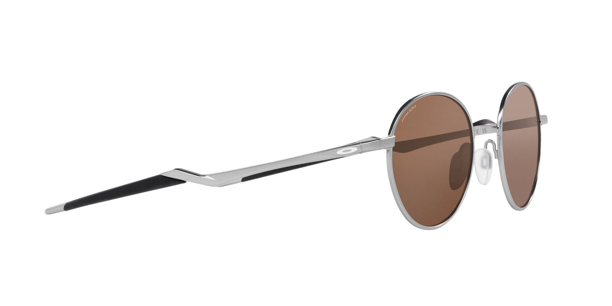 Oakley Terrigal 0OO4146 414606 51 Satin Chrome / Prizm Tungsten 51 / Polycarbonate / C_5 / Metal