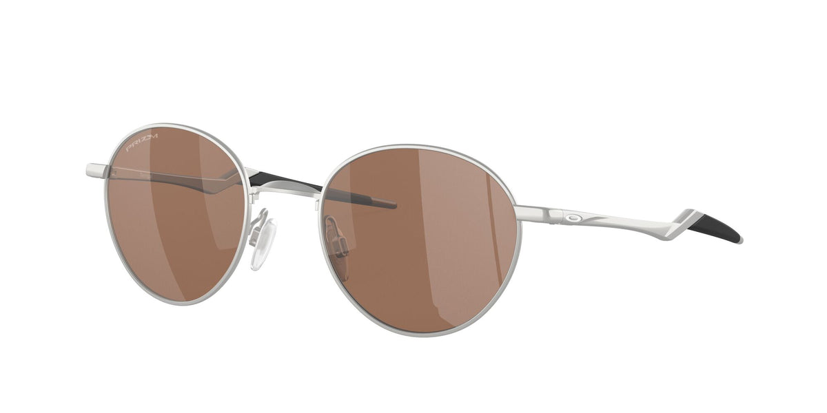 Oakley Terrigal 0OO4146 414606 51 Satin Chrome / Prizm Tungsten 51 / Polycarbonate / C_5 / Metal