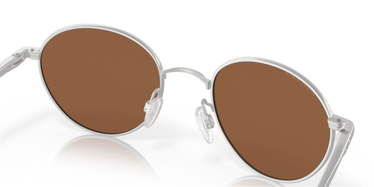Oakley Terrigal 0OO4146 414606 51 Satin Chrome / Prizm Tungsten 51 / Polycarbonate / C_5 / Metal