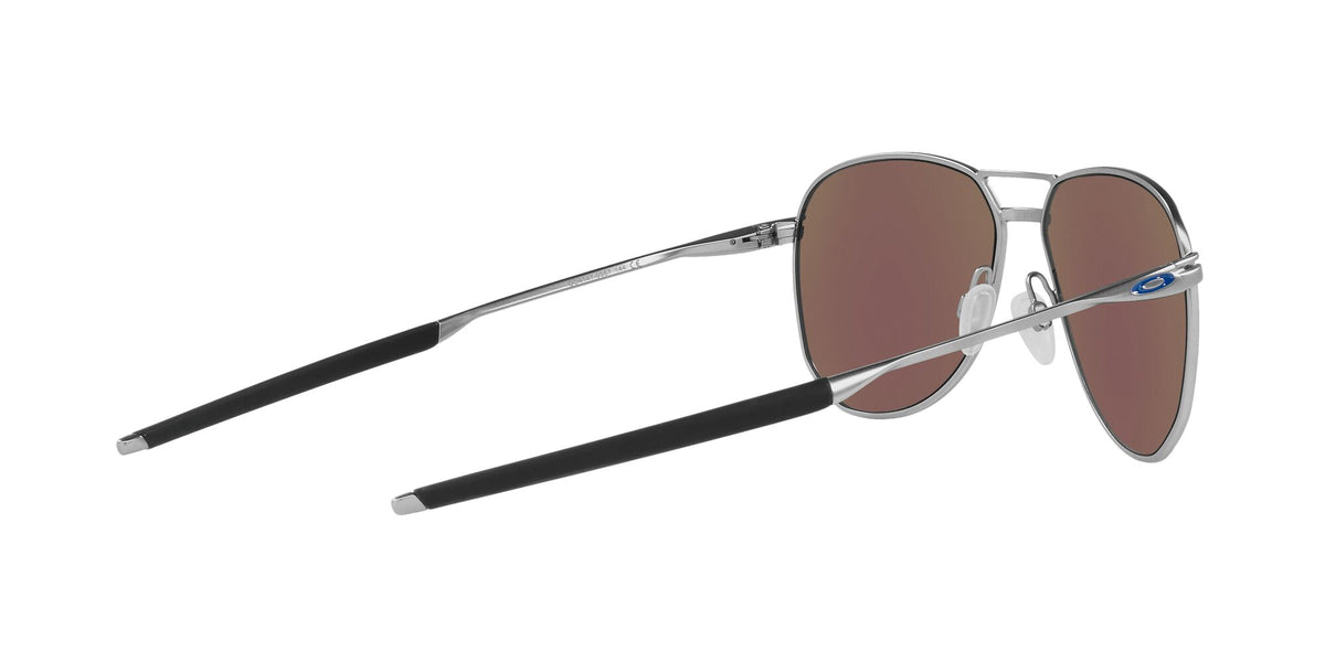 Oakley Contrail 0OO4147 414703 57 Satin Chrome / Prizm Sapphire 57 / Plastic / Metal