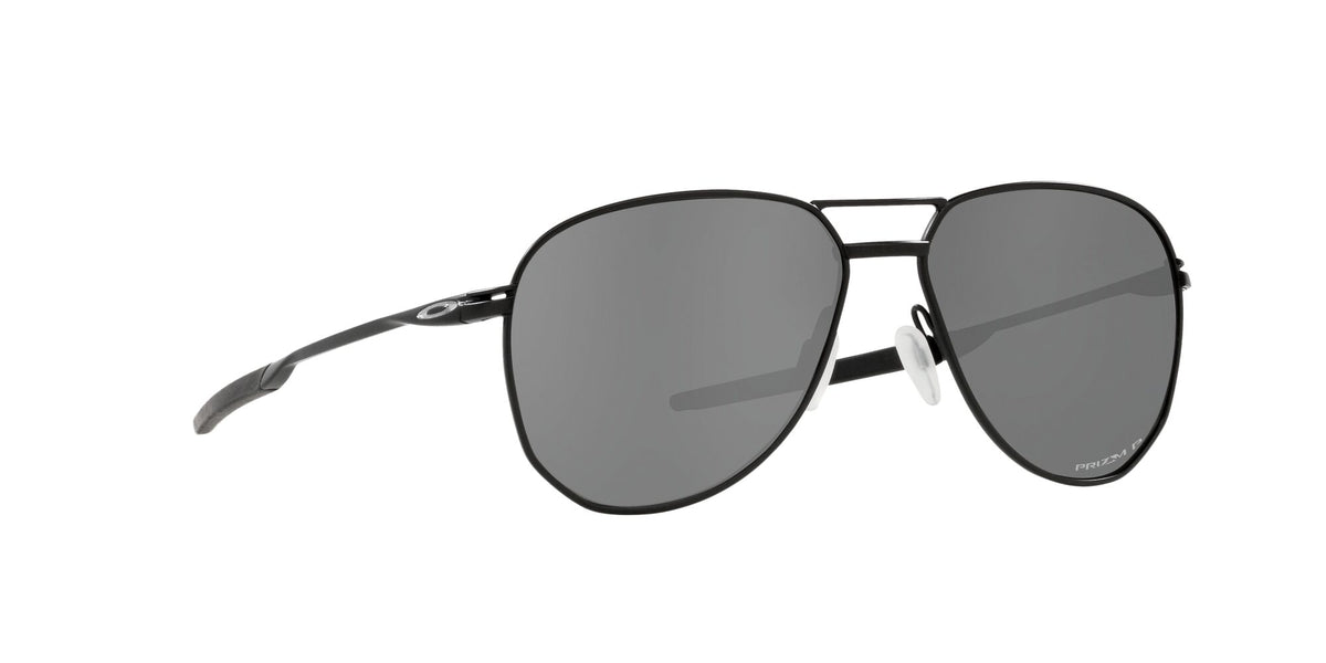 Oakley Contrail 0OO4147 414704 57 Matte Black / Prizm Black Polarized 57 / Plastic / Metal