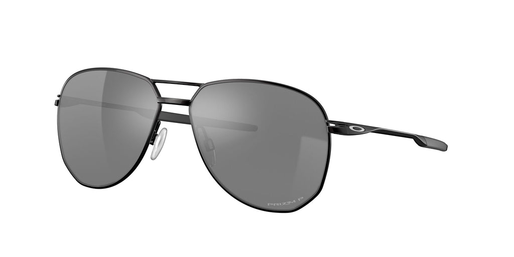 Oakley Contrail 0OO4147 414704 57 Matte Black / Prizm Black Polarized 57 / Plastic / Metal