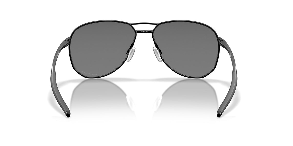 Oakley Contrail 0OO4147 414704 57 Matte Black / Prizm Black Polarized 57 / Plastic / Metal