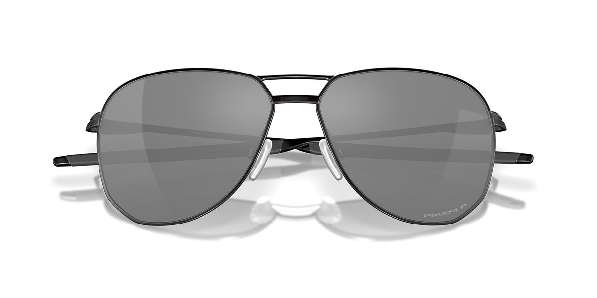 Oakley Contrail 0OO4147 414704 57 Matte Black / Prizm Black Polarized 57 / Plastic / Metal