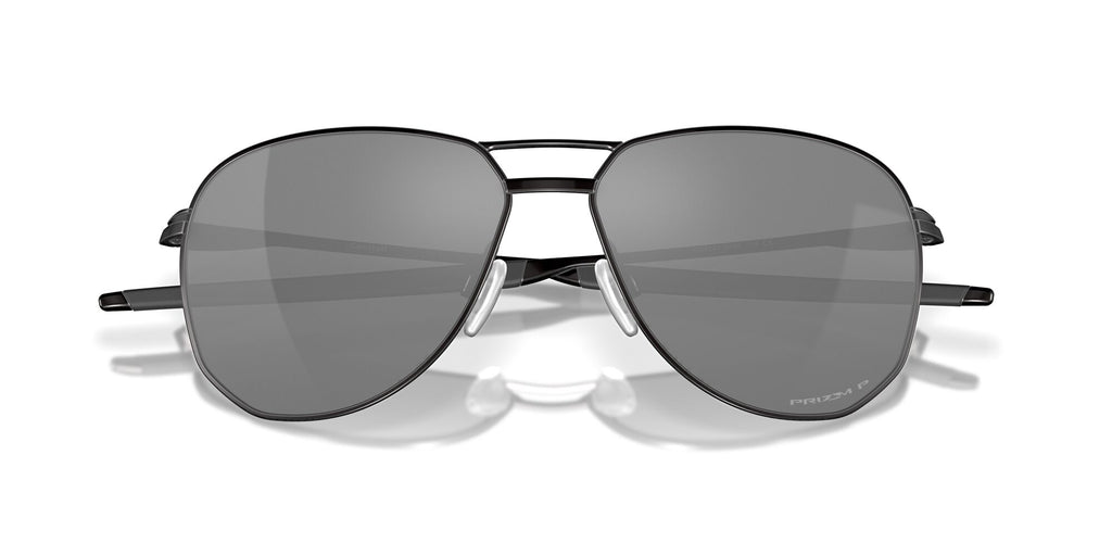 Oakley Contrail 0OO4147 414704 57 Matte Black / Prizm Black Polarized 57 / Plastic / Metal
