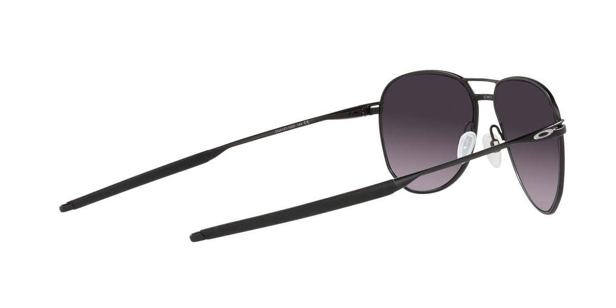 OO 4147 Oakley Contrail Satin Black / Prizm Grey Gradient 57 57 / Plastic / Metal