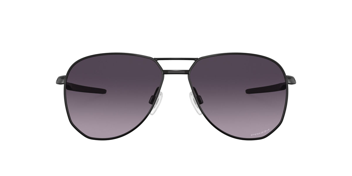 OO 4147 Oakley Contrail Satin Black / Prizm Grey Gradient 57 57 / Plastic / Metal