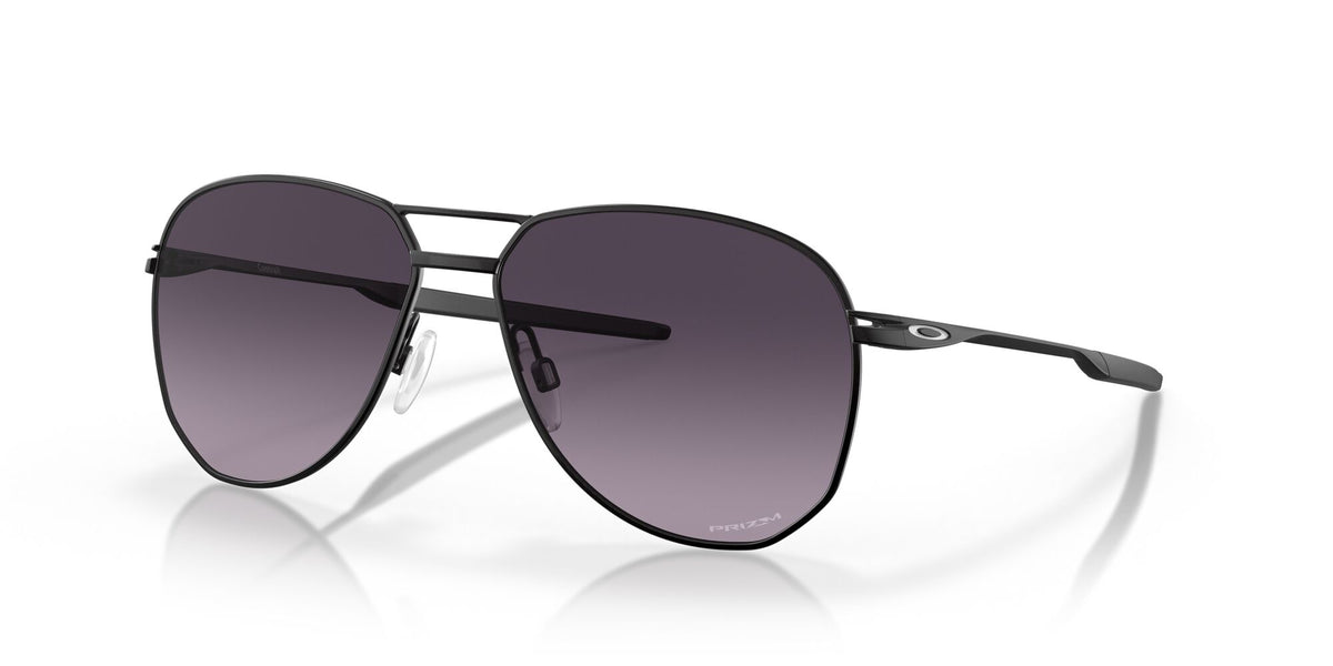 OO 4147 Oakley Contrail Satin Black / Prizm Grey Gradient 57 57 / Plastic / Metal