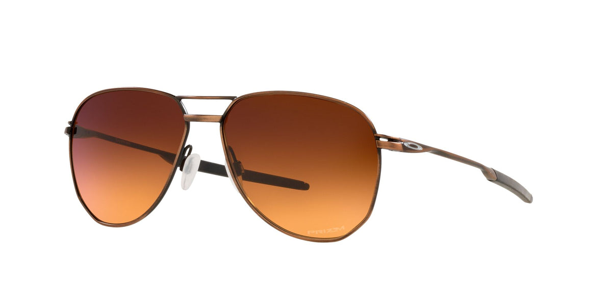 OO 4147 Oakley Contrail Satin Toast / Prizm Brown Gradient 57 57 / Plastic / Metal