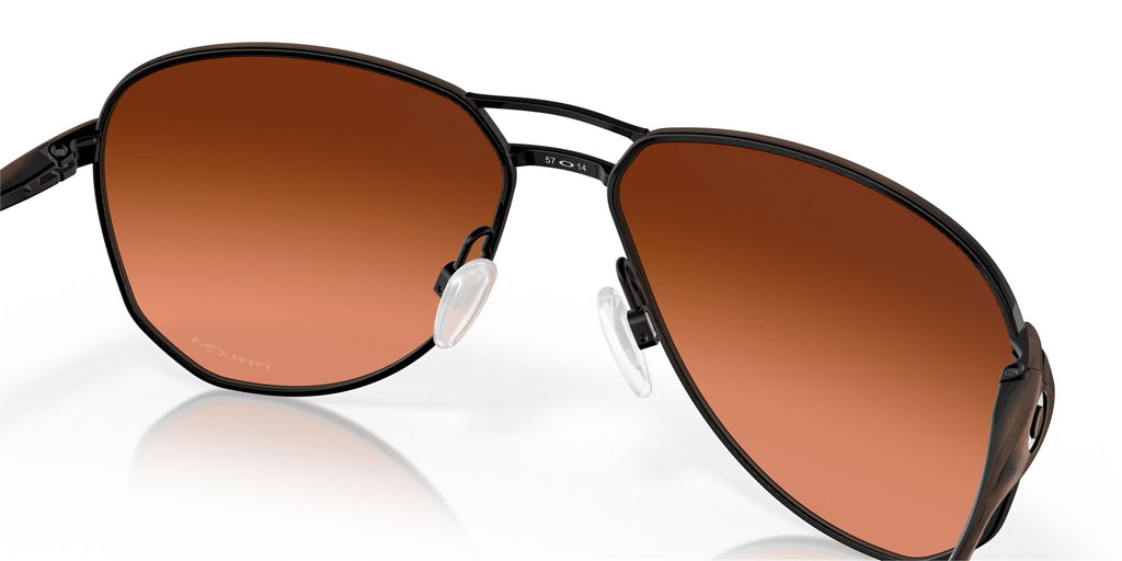 OO 4147 Oakley Contrail Satin Toast / Prizm Brown Gradient 57 57 / Plastic / Metal