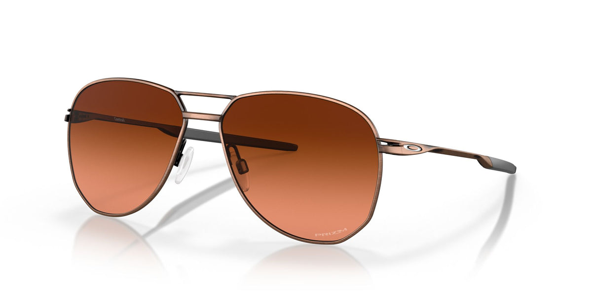 OO 4147 Oakley Contrail Satin Toast / Prizm Brown Gradient 57 57 / Plastic / Metal