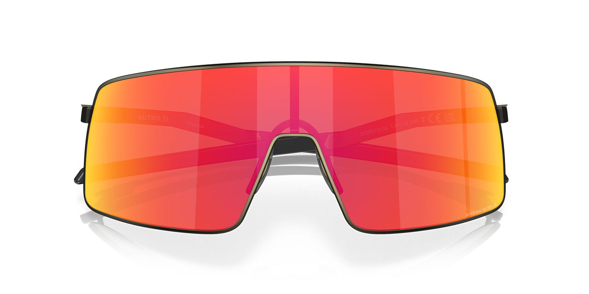 Oakley Sutro Ti 0OO6013 601302 36 Satin Carbon / Prizm Ruby 36 / Plastic / Titanium