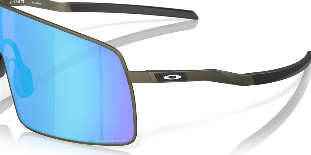 Oakley Sutro Ti 0OO6013 601304 36 Satin Lead / Prizm Sapphire 36 / Plastic / Titanium