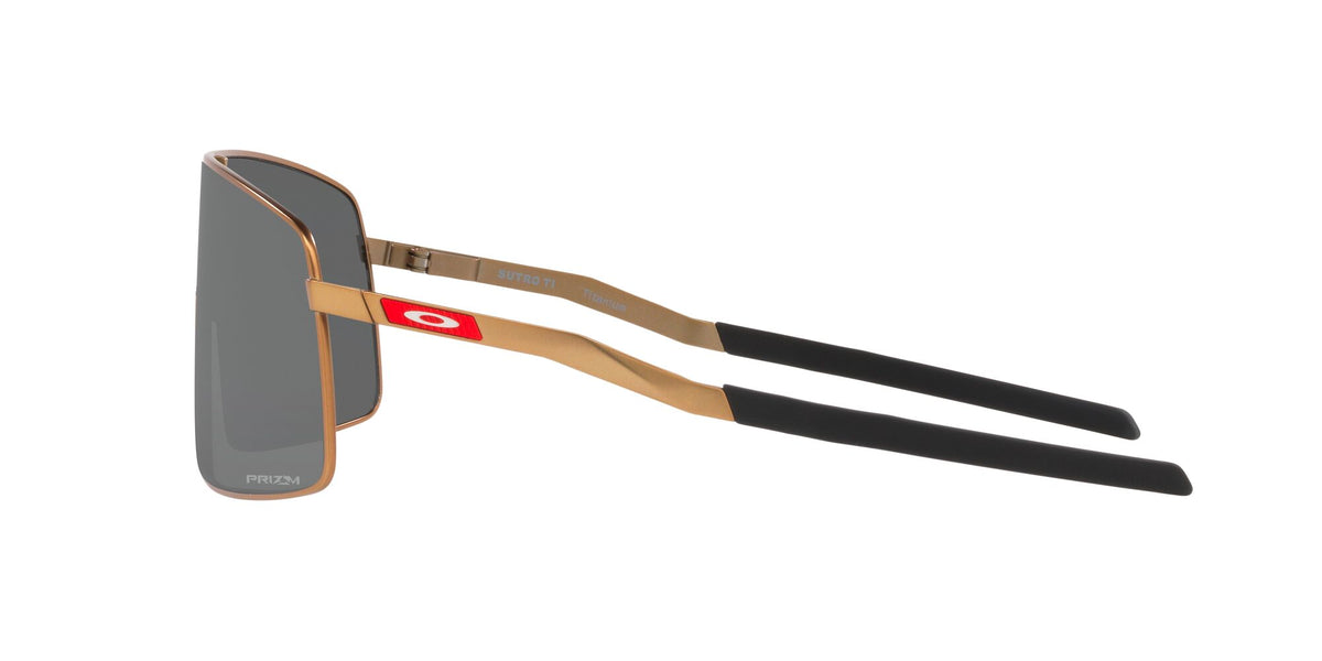 Oakley Sutro Ti 0OO6013 601305 36 Matte Gold / Prizm Black 36 / Plastic / Titanium