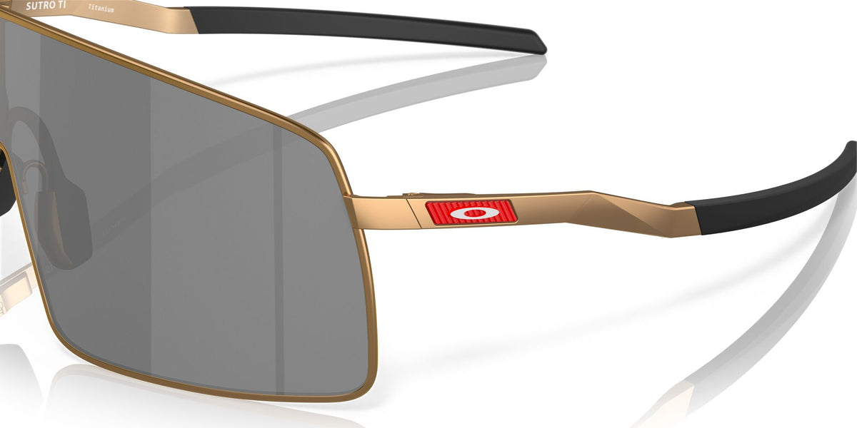 Oakley Sutro Ti 0OO6013 601305 36 Matte Gold / Prizm Black 36 / Plastic / Titanium