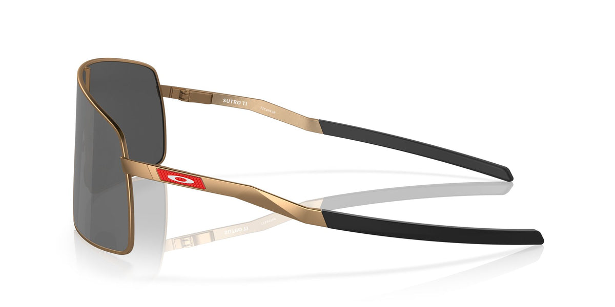 Oakley Sutro Ti 0OO6013 601305 36 Matte Gold / Prizm Black 36 / Plastic / Titanium