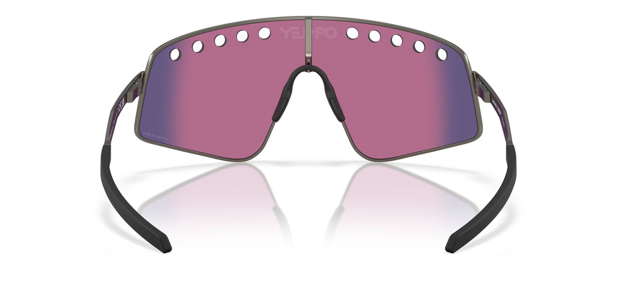 Oakley Sutro Ti Sweep 0OO6025 602503 38 Matte Gunmetal/ Prizm Road