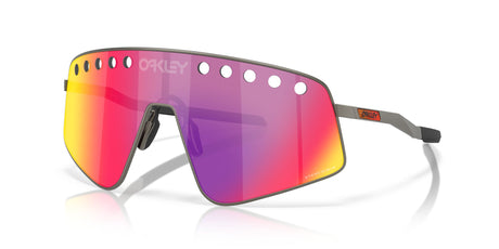Oakley Sutro Ti Sweep 0OO6025 602503 38 Matte Gunmetal/ Prizm Road