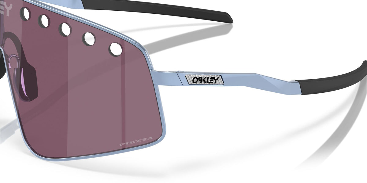 Oakley Sutro Ti Sweep 0OO6025 602504 38 Polished Stonewash/ Prizm Road Black