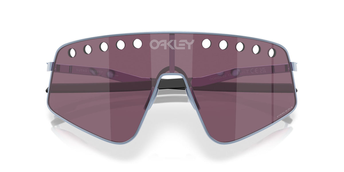 Oakley Sutro Ti Sweep 0OO6025 602504 38 Polished Stonewash/ Prizm Road Black