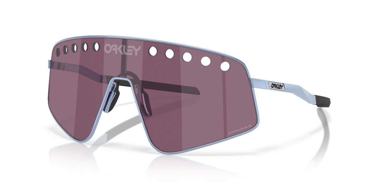 Oakley Sutro Ti Sweep 0OO6025 602504 38 Polished Stonewash/ Prizm Road Black