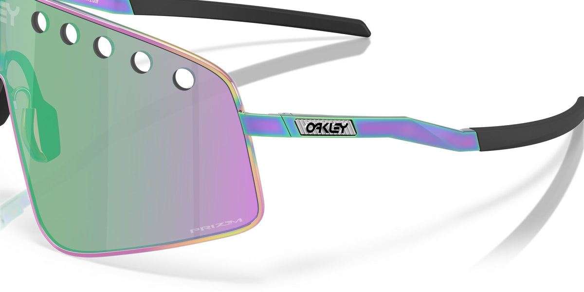 Oakley Sutro Ti Sweep 0OO6025 602505 38 Polished Oil Slick/ Prizm Road Jade