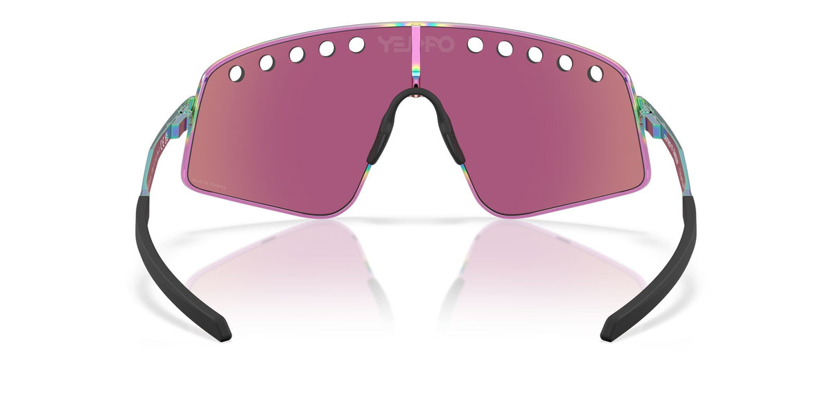 Oakley Sutro Ti Sweep 0OO6025 602505 38 Polished Oil Slick/ Prizm Road Jade