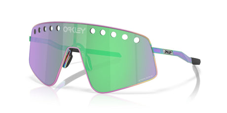Oakley Sutro Ti Sweep 0OO6025 602505 38 Polished Oil Slick/ Prizm Road Jade