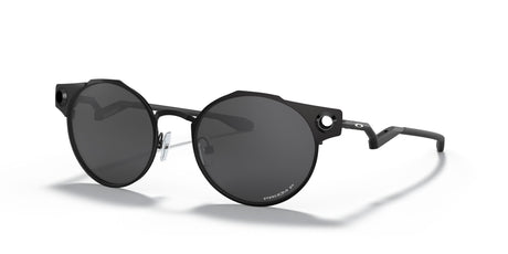 Oakley Deadbolt 0OO6046 604603 50 Satin Black / Prizm Black Polarized 50 / Plastic / Titanium