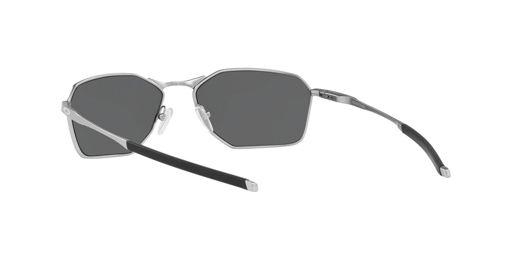 OO 6047 Oakley Savitar Satin Chrome / Prizm Black Polarised 58 58