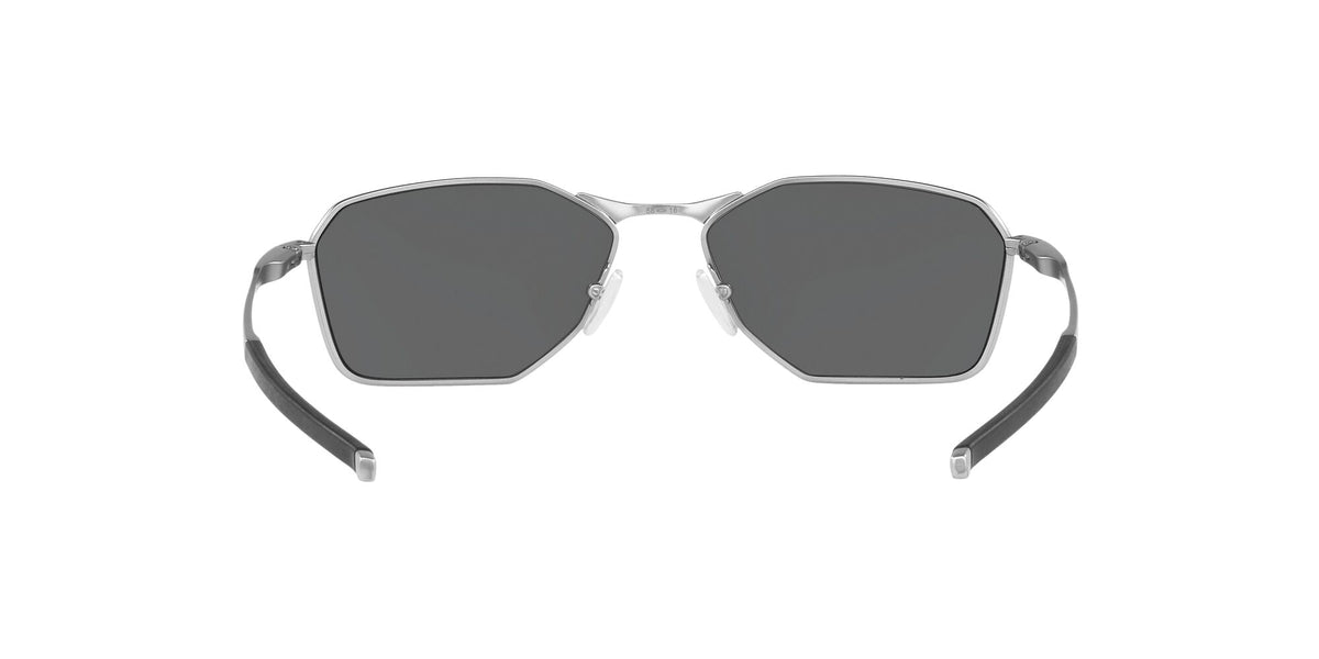 OO 6047 Oakley Savitar Satin Chrome / Prizm Black Polarised 58 58