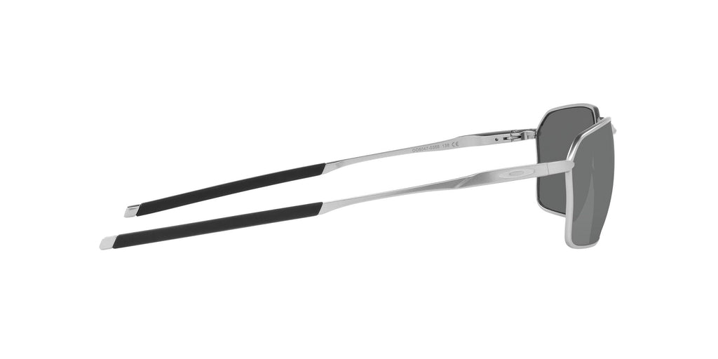 OO 6047 Oakley Savitar Satin Chrome / Prizm Black Polarised 58 58