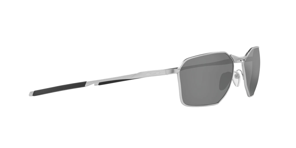 OO 6047 Oakley Savitar Satin Chrome / Prizm Black Polarised 58 58