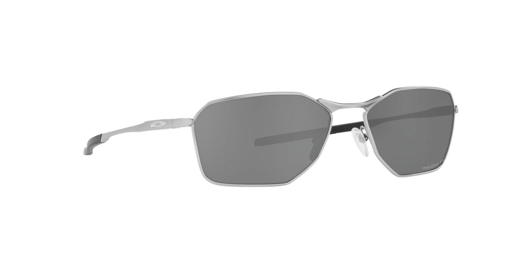 OO 6047 Oakley Savitar Satin Chrome / Prizm Black Polarised 58 58