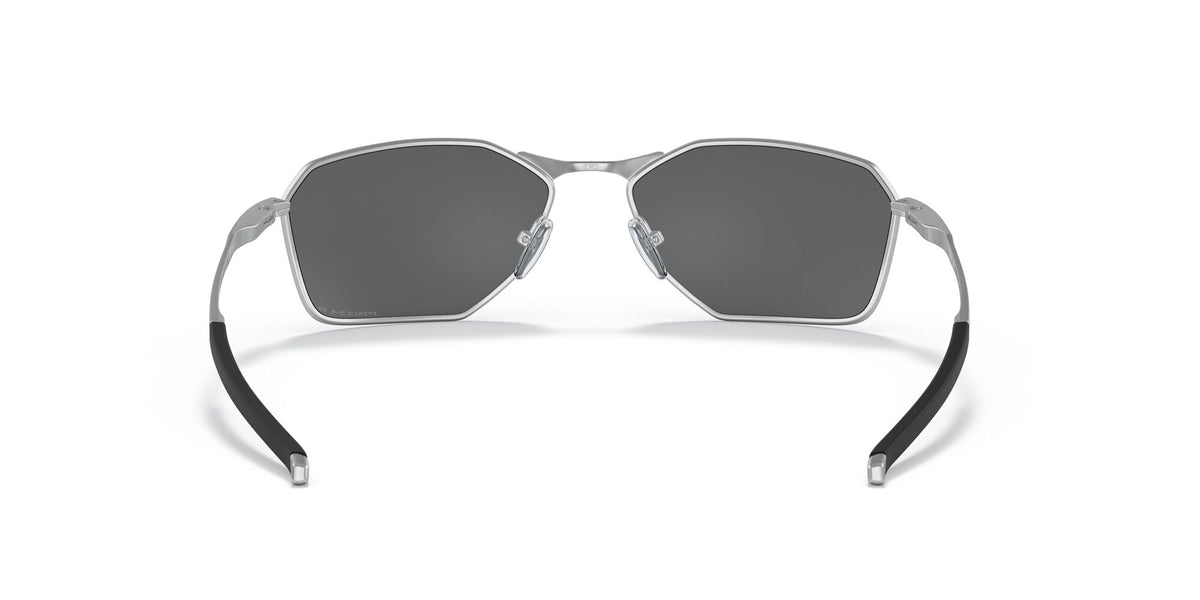 OO 6047 Oakley Savitar Satin Chrome / Prizm Black Polarised 58 58