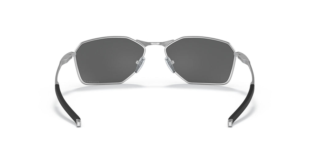 OO 6047 Oakley Savitar Satin Chrome / Prizm Black Polarised 58 58