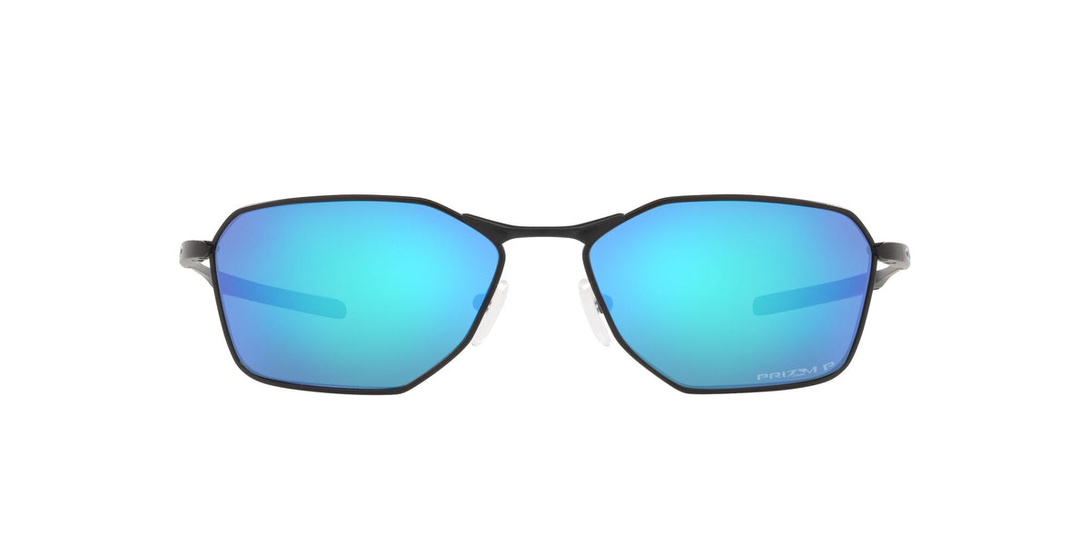 OO 6047 Oakley Savitar Satin Black / Prizm Sapphire Polarised 58 58